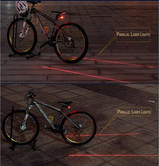 Cycling laser light